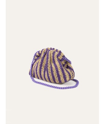 SAC MINI GAME CROCHET CROMO VIOLET commande en ligne