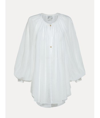 CHEMISE BOHEMIAN VOILE DE SOIE WHITE plus qu'un jeu 