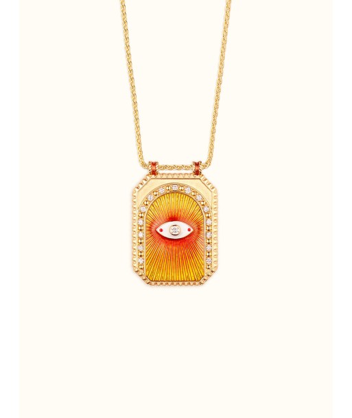 COLLIER SCAPULAIRE EYE PROTECT ORANGE En savoir plus