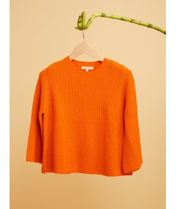 PULL FLARE ORANGE Comparez plus de prix