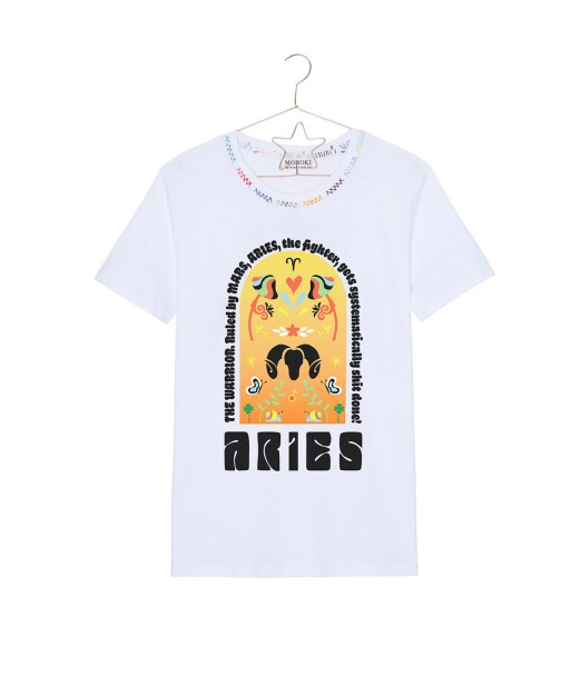 TEE SHIRT ASTRO BLANC ARIES ouvre sa boutique