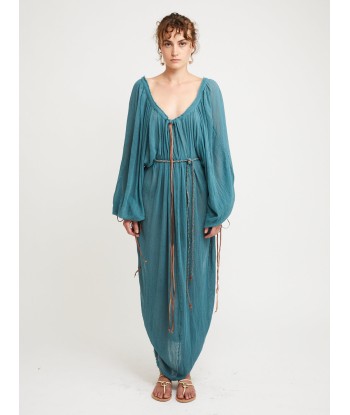 ROBE HUIRO PAGODA BLUE Jusqu'à 80% De Réduction