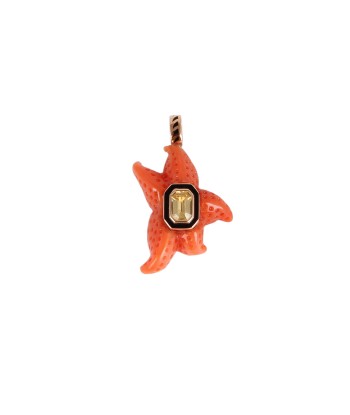 PENDENTIF ÉTOILE DE MER CORAIL de l' environnement