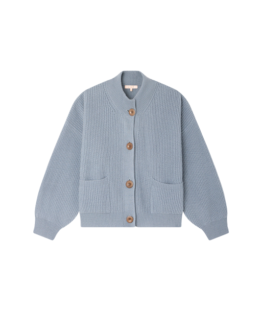 CARDIGAN ROY BLEU GRISE commande en ligne