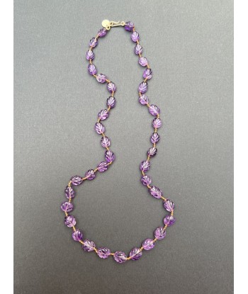 COLLIER NIILO FEUILLE AMETHYSTE prix pour 