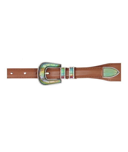 CEINTURE EXCLU CRAZY ARGENT & TAN s'inspire de l'anatomie humaine