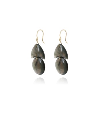 BOUCLES D'OREILLES PETIT ARBRE EN LABRADORITE 2 - 3 jours ouvrés.