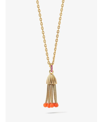 COLLIER FORCAT POLPO PERLES DE CORAIL destockage