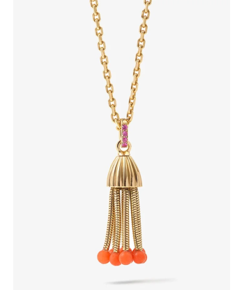 COLLIER FORCAT POLPO PERLES DE CORAIL destockage