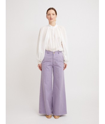 PANTALON OLD PEACH GABARDINE LAVANDE les ligaments