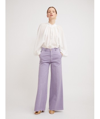 PANTALON OLD PEACH GABARDINE LAVANDE les ligaments