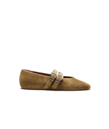 CLAUDIA SLIPPER TAUPE en linge