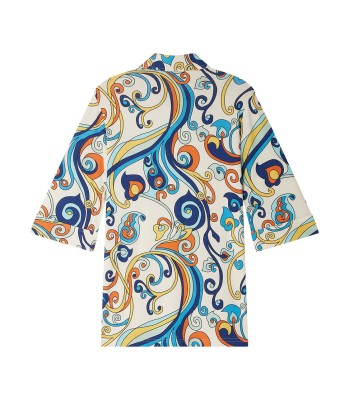 CHEMISE LAUREN ARABESQUE BLEU commande en ligne