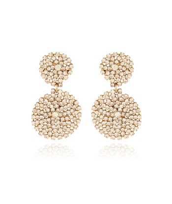 BOUCLES D'OREILLES ONDE LUCKY STRASS Venez acheter