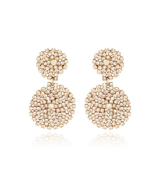 BOUCLES D'OREILLES ONDE LUCKY STRASS Venez acheter