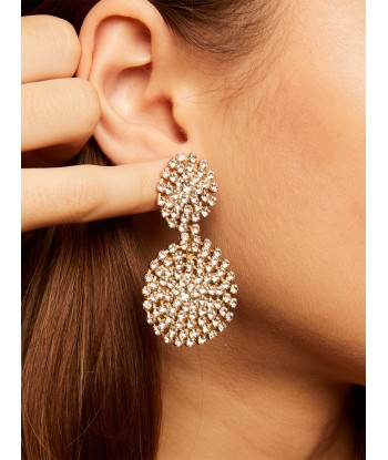 BOUCLES D'OREILLES ONDE LUCKY STRASS Venez acheter