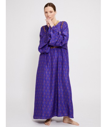 ROBE DEVA VIOLETTE EN SOIE prix