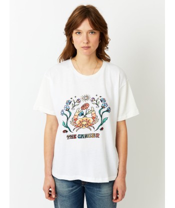 TEE SHIRT ASTRO BLANC CANCER de France