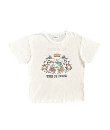 TEE SHIRT ASTRO BLANC POISSONS pas cher 