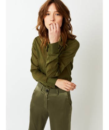 CHEMISE VOILE OLIVE Les magasins à Paris et en Île-de-France