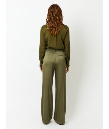 PANTALON SARTORIAL SOIE OLIVE store