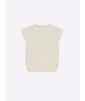 TOP EN MAILLE BAMBI NATURAL destockage