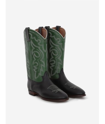 BOTTES MIDNIGHT WANDER GREEN BLACK de pas cher