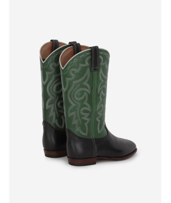 BOTTES MIDNIGHT WANDER GREEN BLACK de pas cher