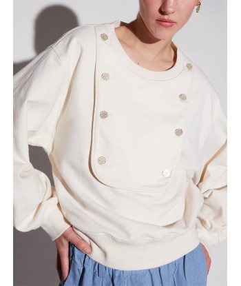 SWEATSHIRT POPPY CREAM du meilleur 