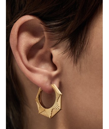 BOUCLE D'OREILLE NYC GRAND MODELE OR JAUNE 50-70% off 