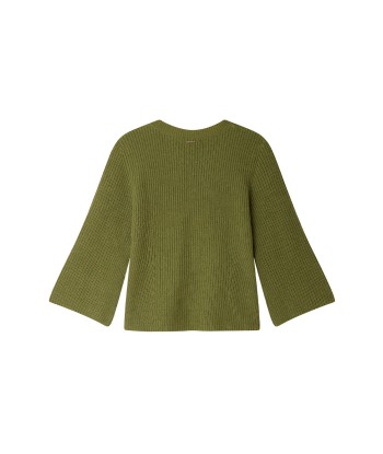 PULL FLARE PERIDOT le des métaux précieux