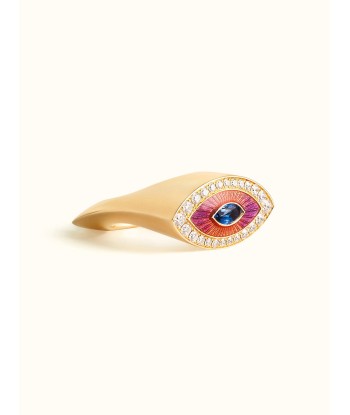 BAGUE EVIL EYE METRIQUE PURPLE de la marque