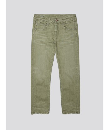 JEAN BOY STRAIGHT OLIVE GREEN STRETCH suggérées chez