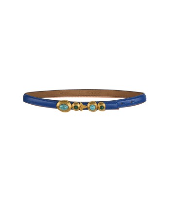 CEINTURE EARTH NARROW BLUE Pour