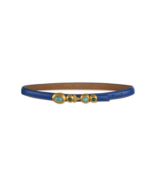 CEINTURE EARTH NARROW BLUE Pour