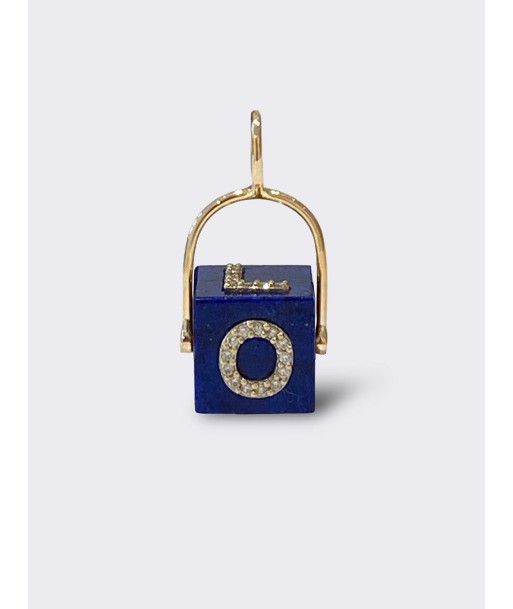 PENDENTIF CUBIX LOVE LAPIS prix