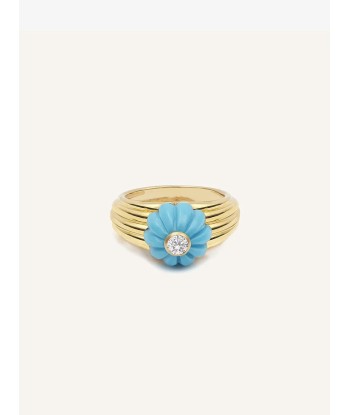 BAGUE GELATO TURQUOISE ET DIAMANT suggérées chez