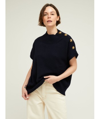 PULL GREGOR NERO NAVY Par le système avancé 