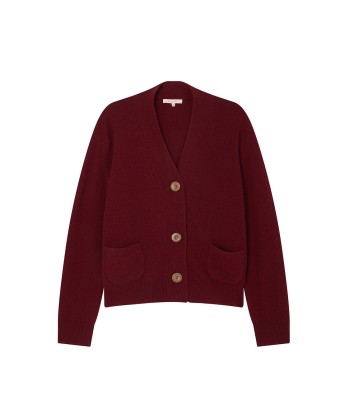 CARDIGAN LOU VELOURS en linge