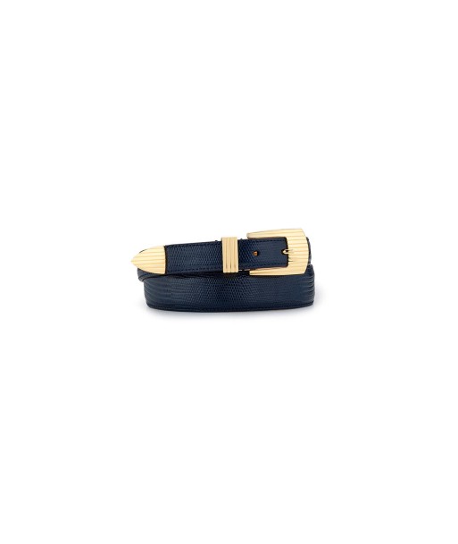 CEINTURE RODEO LEZARD BLUE paiement sécurisé