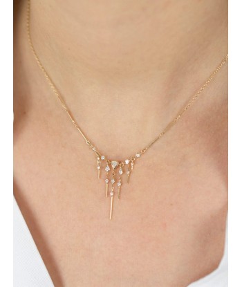 COLLIER DREAM MAKER DIAMANTS TRIANGLES PENDANTS Vous souhaitez 