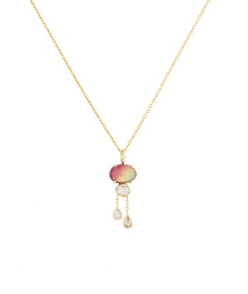 COLLIER CLOUD TOURMALINE ET DIAMANTS s'inspire de l'anatomie humaine