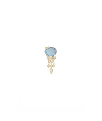 BOUCLE D'OREILLE JELLYFISH AQUAMARINE JUSQU'A -70%! 