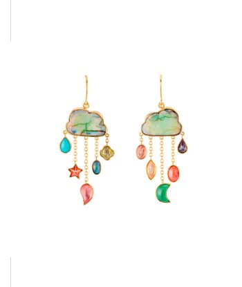 BOUCLES D'OREILLES CLOUD AND RAIN CHAIN DROP acheter