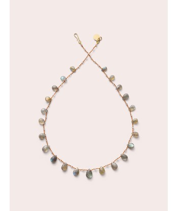 COLLIER ODIN DROPS & BEADS LABRADORITE JUSQU'A -70%! 