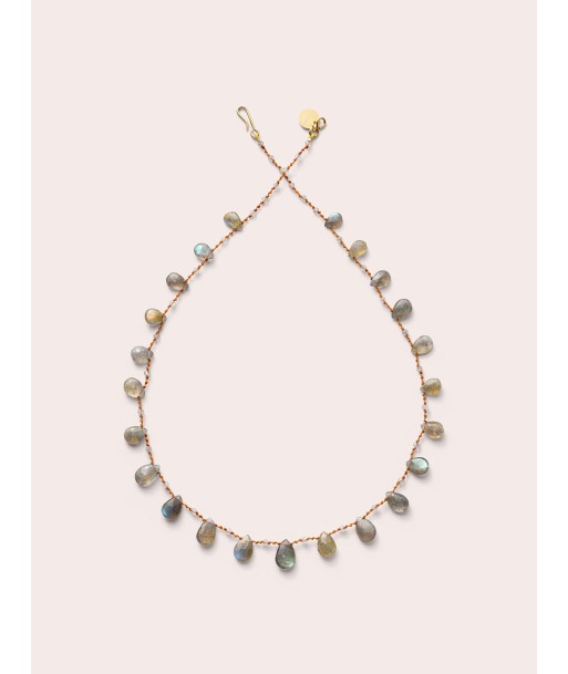 COLLIER ODIN DROPS & BEADS LABRADORITE JUSQU'A -70%! 