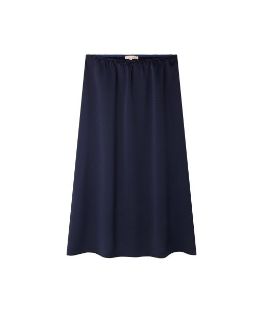 NAVY LINGERIE SATIN SKIRT acheter