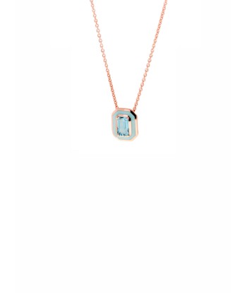 ENAMEL & AQUAMARINE PENDANT les muscles