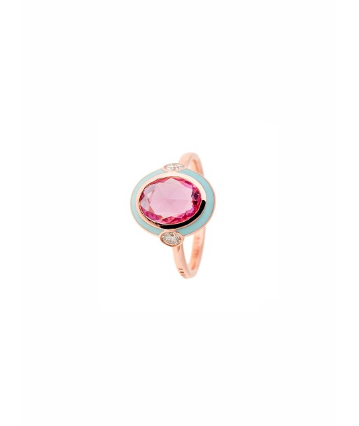 ENAMEL DIAM&SAPPHIRE RING commande en ligne