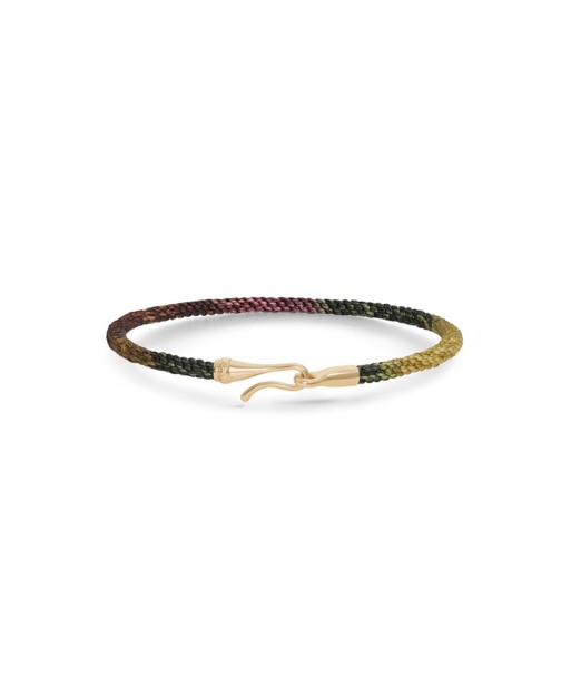 LIFE KHAKI AND BROWN BRACELET en ligne des produits 